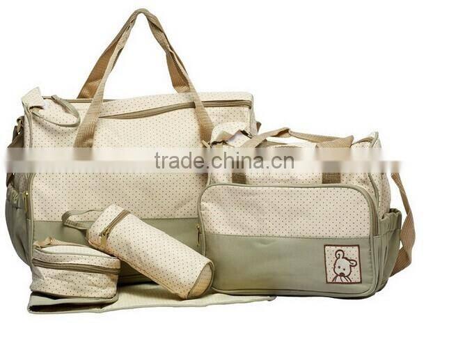 5PCs Baby Nappy Changing Bag Set