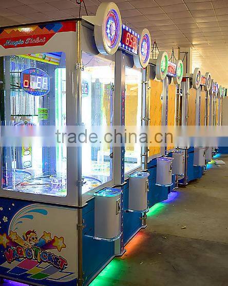 Popular Interesting Double Jump Ball Amusement Ticket Lottery game machine For Sale
