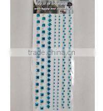 self-adhesive mirror letter stickers