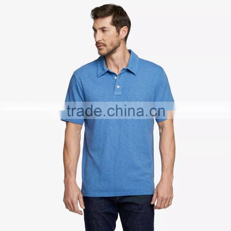 Custom tailored fit classic polo OEM men polo t shirt