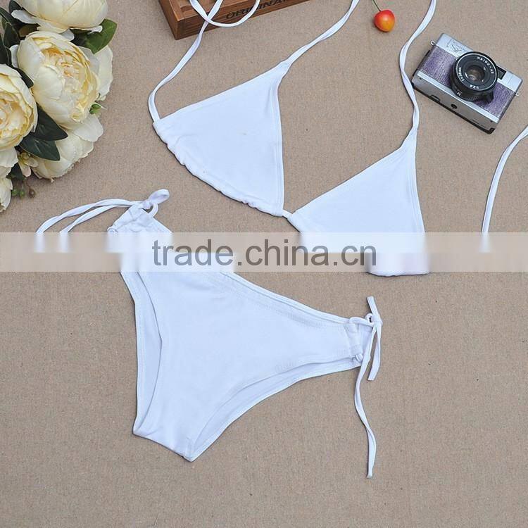 Women Push Up Swimwear Sexy Bikini Set Strappy Swimsuit