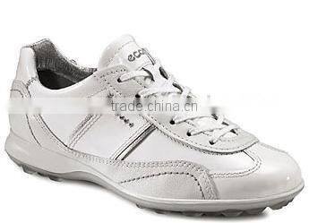 brand sport shoes factory, fashion stylish golf shoes for men or women business with spike made in china