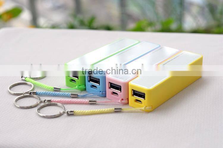 New Product BHN777 Cheap Colorful Power bank 2600mAh Charger for Smart Mobile Phone phone charger