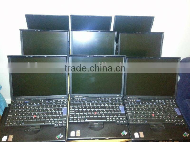 X60s Used Electronic Second Hand cheap Laptop 1.66ghz Intel Dual Core Duo 1gb 80gb Ultralight Stock