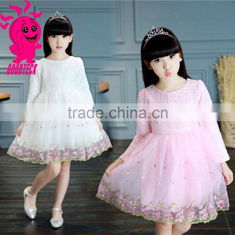 2016 new wholesaler princess dresses tutu skirt with lace print