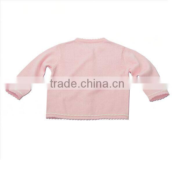2015 baby clothing sweater design for baby girls