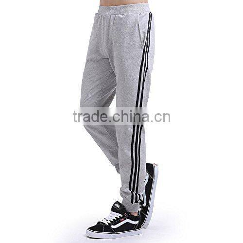 Hot seller Mens superior thick cotton fleece custom drawstring sweatpants