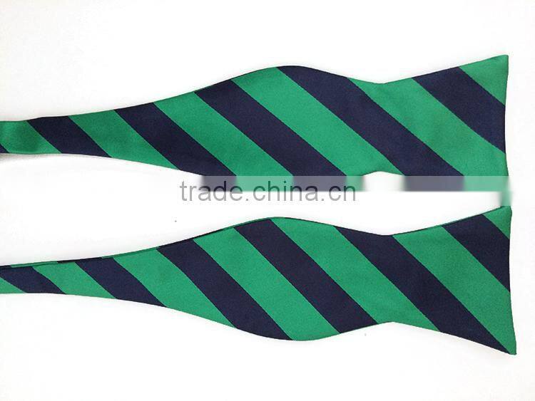 New fashion design double sided self tie bow tie