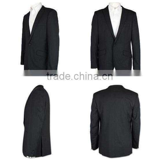wool / TR fashion suit wholesale cheap latest merino wool one piece suit