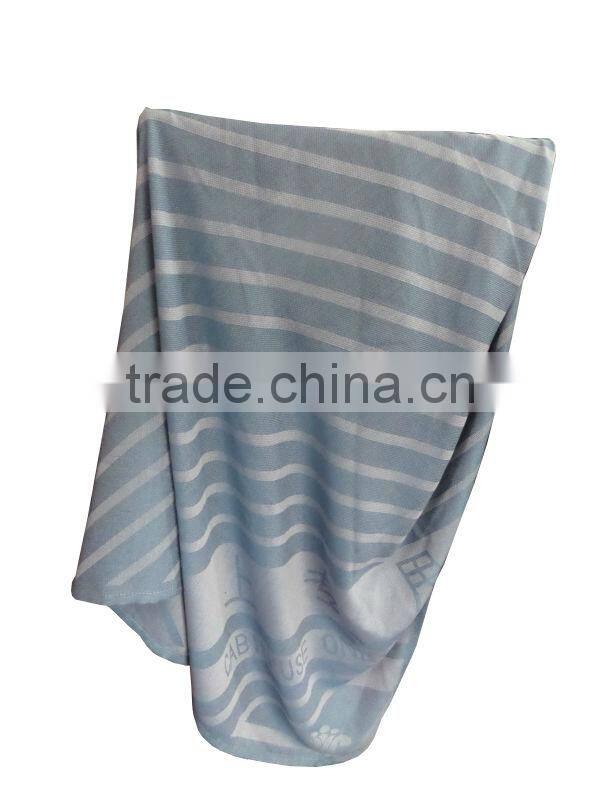 100% flame retardant double layer polyester microfibre blanket