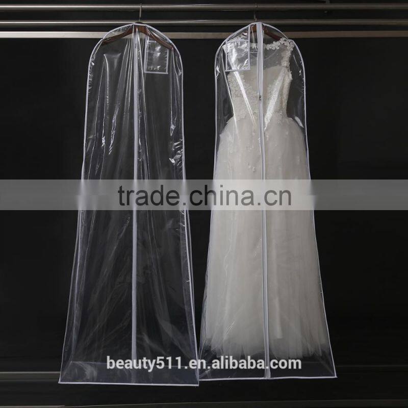 Custom Printed Plastic Wedding Dress Garment Bags Suit Bags WB12