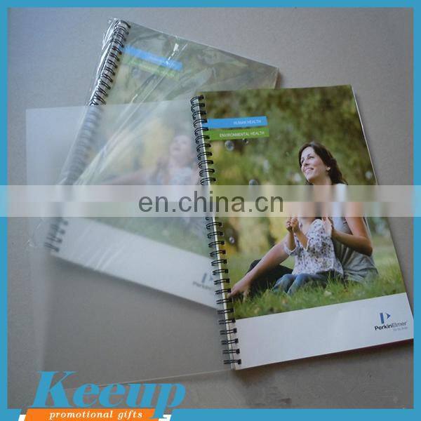 2017 Hot New Design Customized promotional bulk spiral cheap notebooks