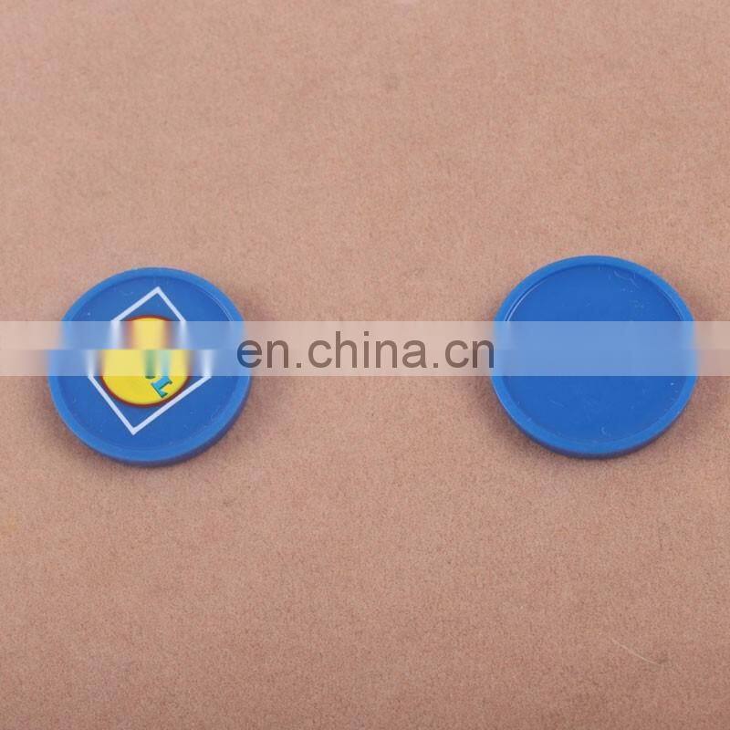 BSCI SGS 2017 High Quality Promotional printed plastic pound coin