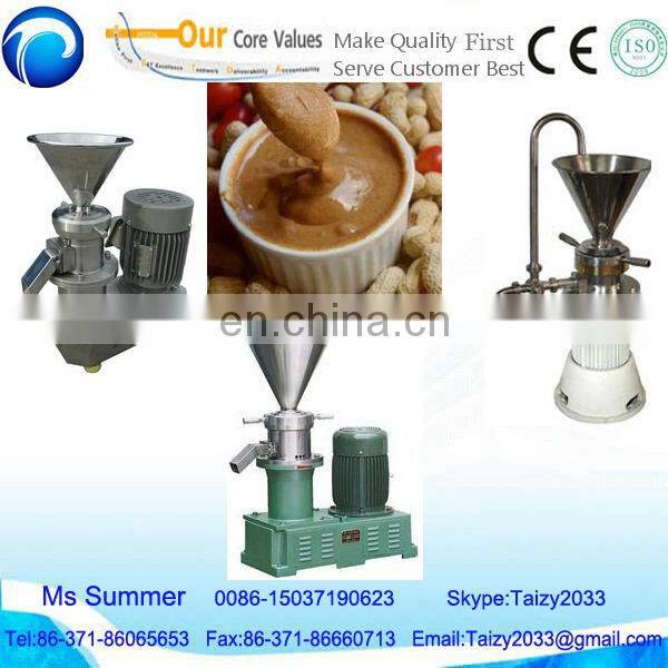 low consumption industrial peanut butter machine, peanut butter making machine, bone grinder and colloid mill