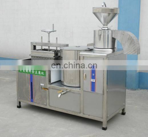 high efficiency soybean milk tofu making machine/tofu press machine