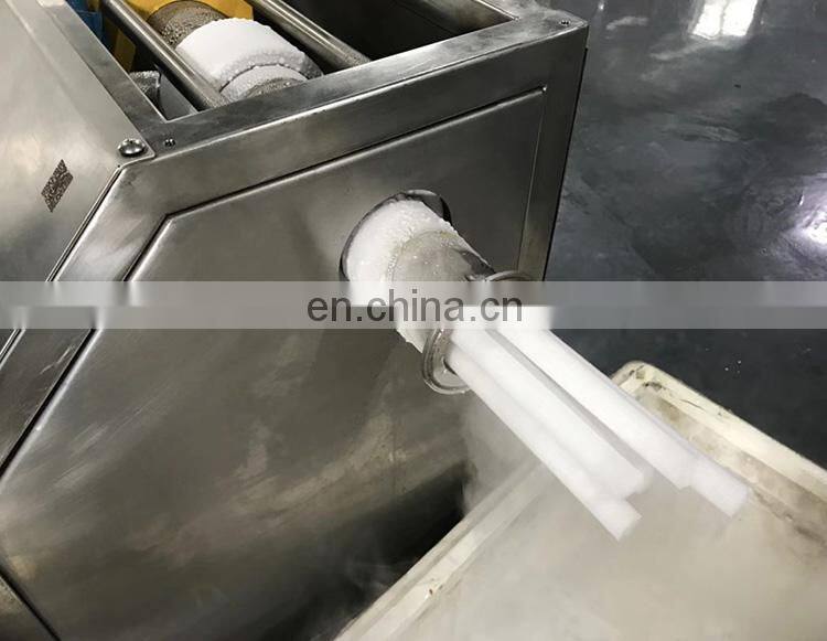 25KG/H Mini Small Laboratory Food Distribution Small Dry Ice Co2 Pelletizer Pelleting Machine