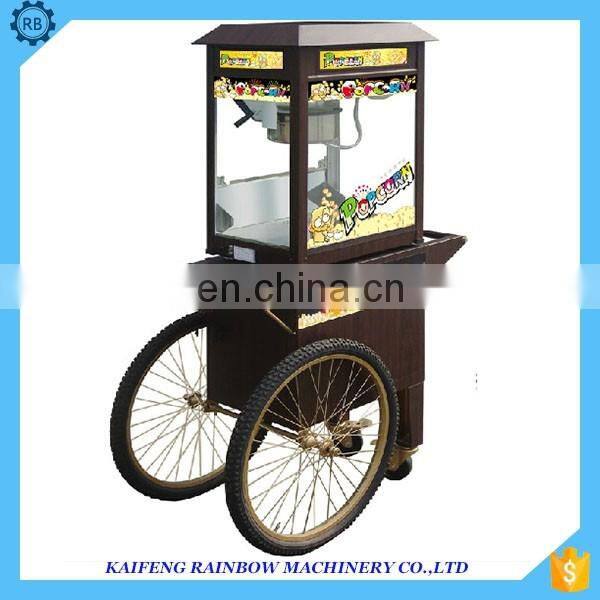 Big Discount High Efficiency Popcorn Machine Large Capacity Commercial Popcorn Making Machine Movable For Sale