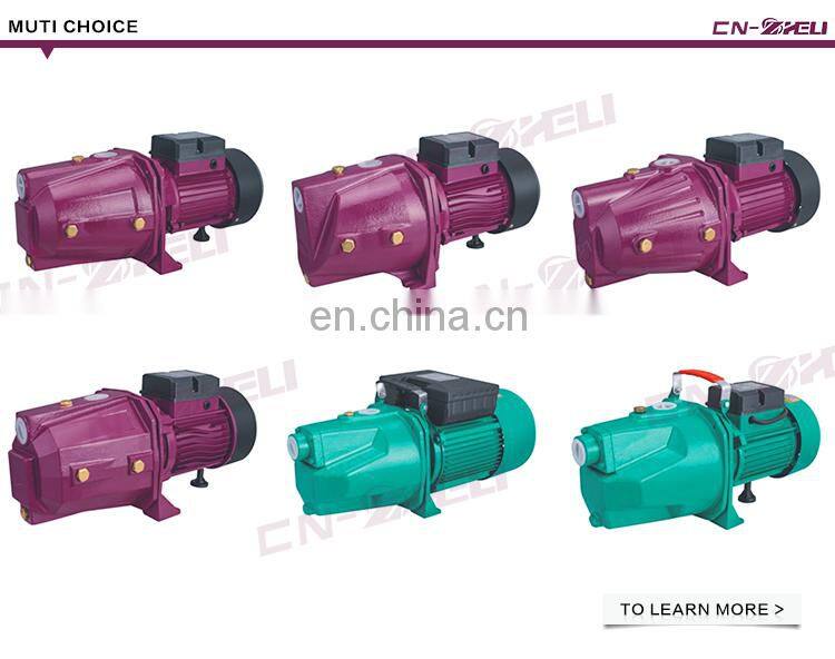 100% copper wire brass impeller high lifting clean Jet Type tanzania water pump