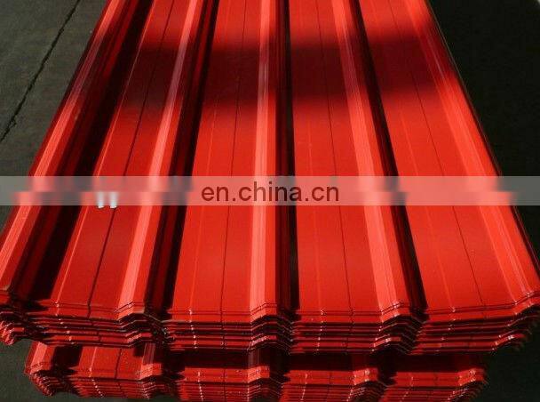 corrugated metal roofing sheet