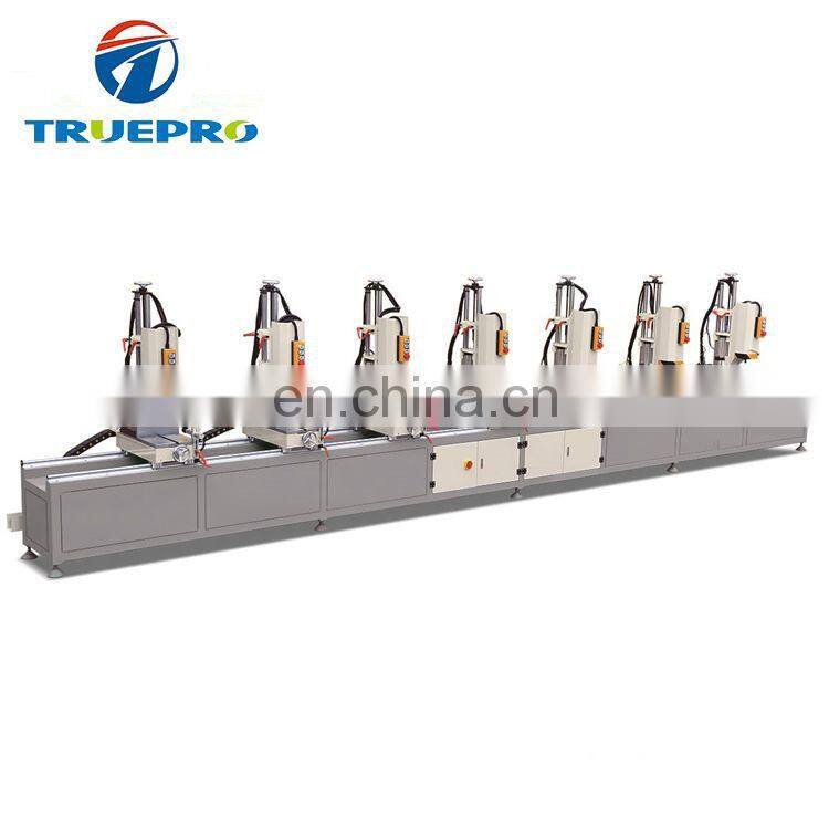 Customizable multi mitre combination drilling machine