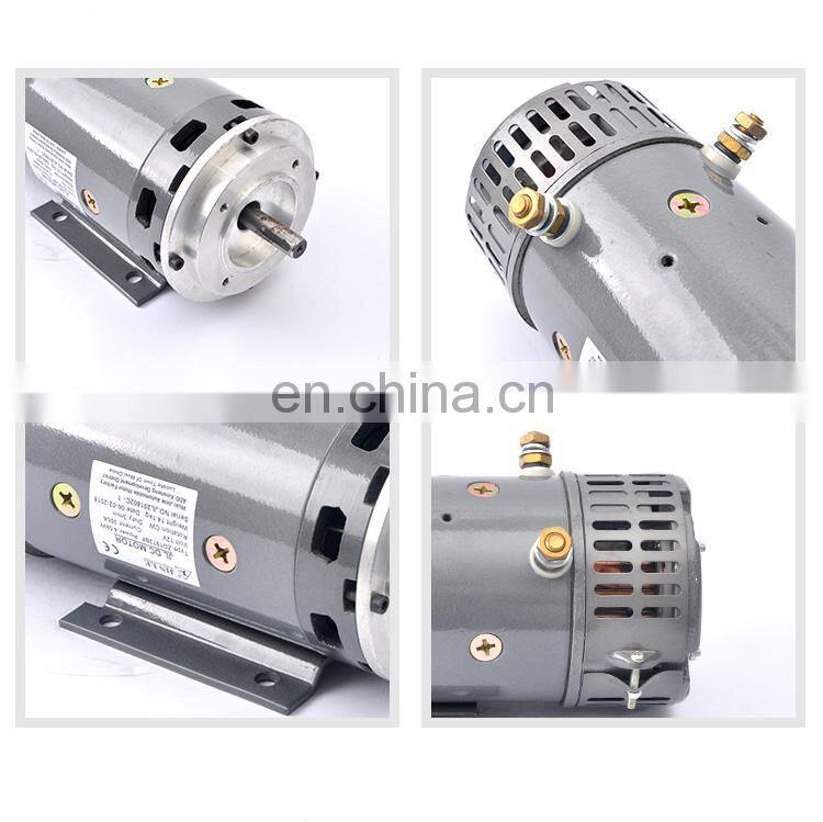 High torque electric DC motors for hydraulic pump 24 volt 3kw CCW