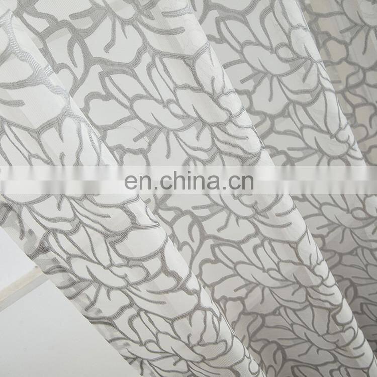 Cheap nice price high quality best seller sheer drapes curtains luxury embroidered curtains