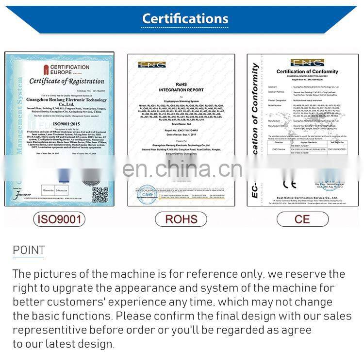 Renlang Top Seller Fat Reduction Device Fat Freeze Portable Slimming Machine