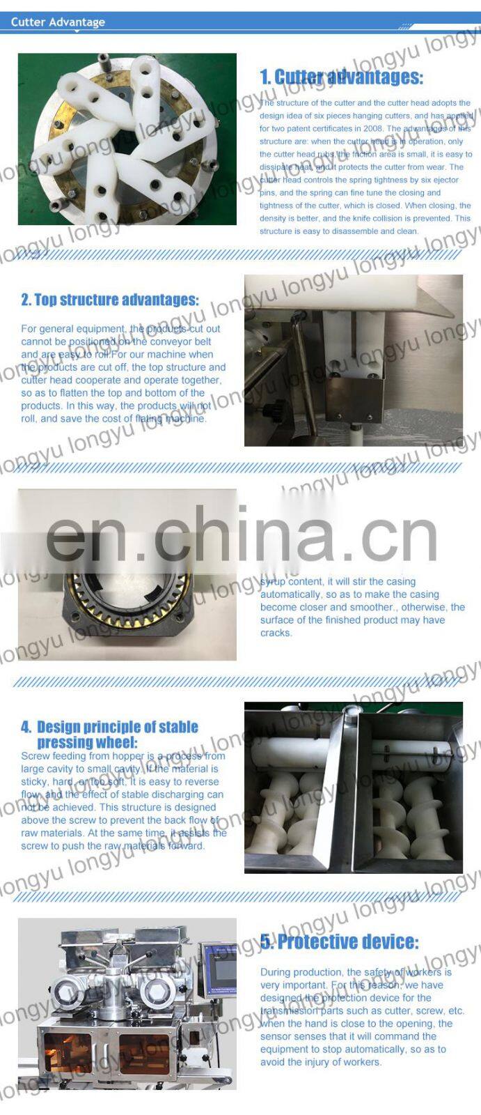 Jujube Paste Cake Making Machine, Encrusting Machine, High- End Food Machine