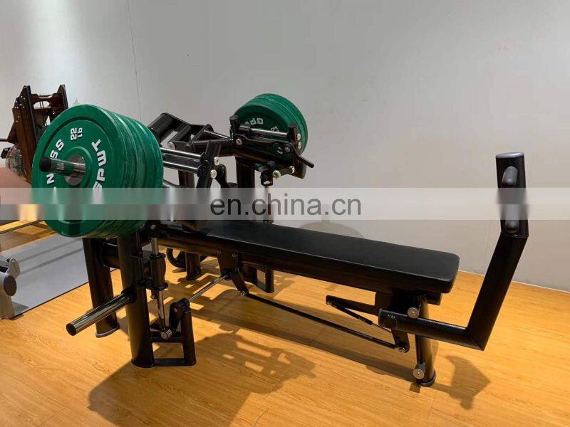 2020 New design Plate loaded strength gym equipment LZX fitness equipment Flat Chest Press Machine