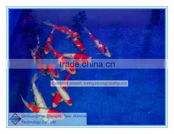 FRP fishpond, FRP tank, freshwater fish-culture pond