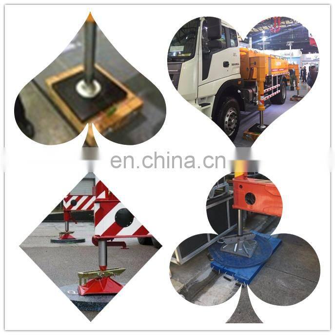 uv resistance high wear-resisting plastic uhmwpe crane outrigger pads/cribbing stable pads
