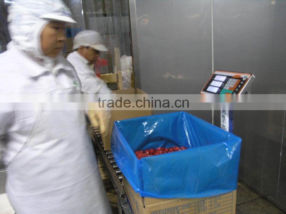 bulk frozen strawberry in package size