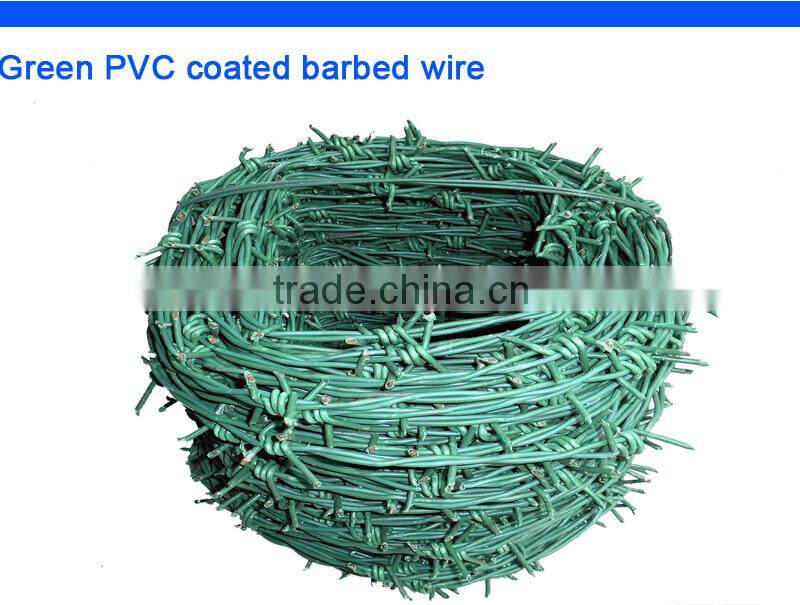 safety reliable quality hot dipped galvanized barbed wire