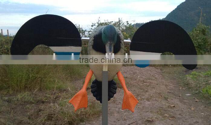 Auto Simulation flying fake duck /gardening decoration duck
