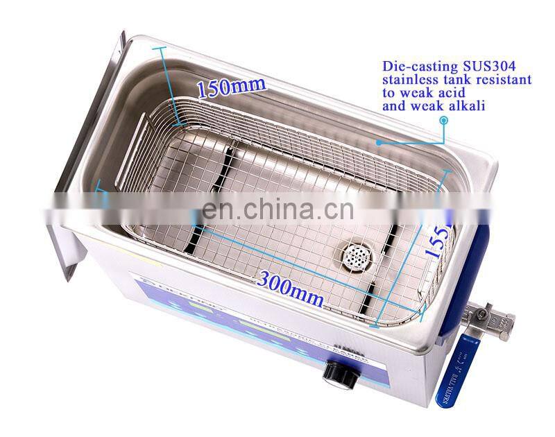 0-180W 6.5 Liter Digital Ultrasonic Bath Cleaner for Mobile Repair Blind Cleaner for Sale