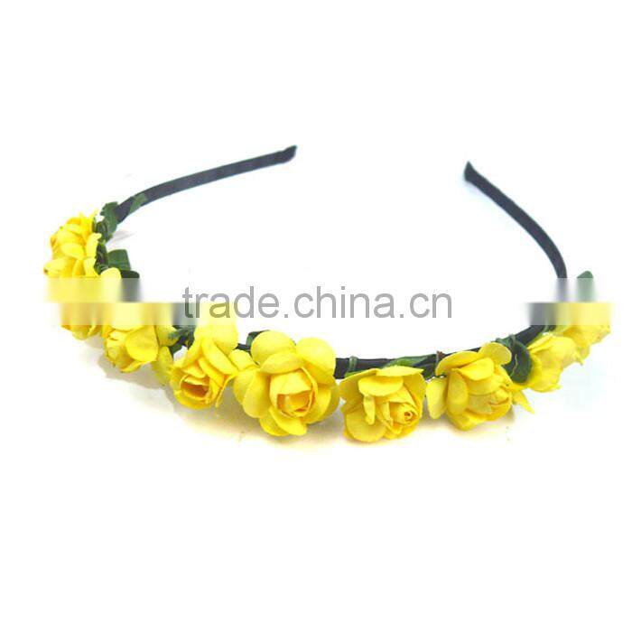 Decorative Fashion Flower Head Wreath Hawaiian wholesale