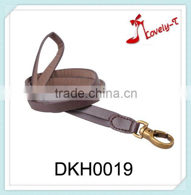 Fashion leather key chain rope customized wholesale custom leather key chain,neck hanging leather key chain