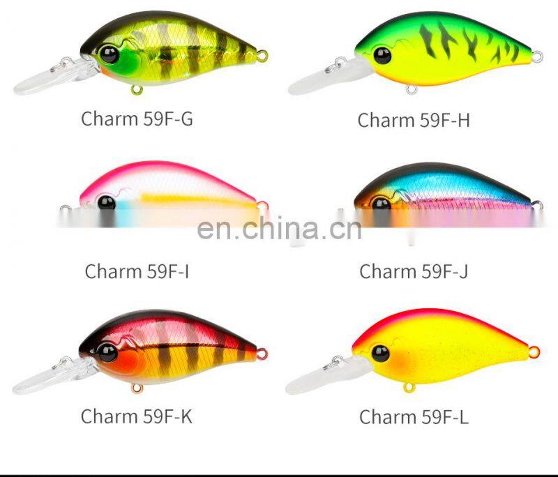 13g Trolling Lure Crank Bait Fake Fish Floating bait Mini Crankbait Fishing Lure