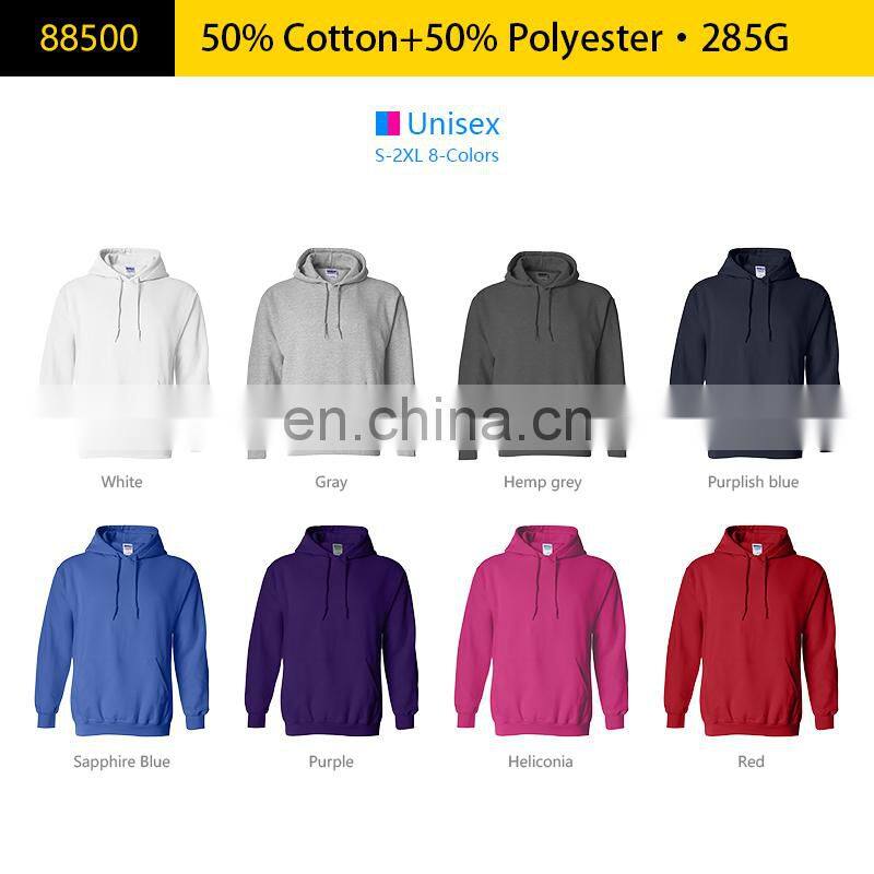 2021 Christmas wholesale high quality fashion trend white 100% cotton unisex large hoodie printing custom hoodie