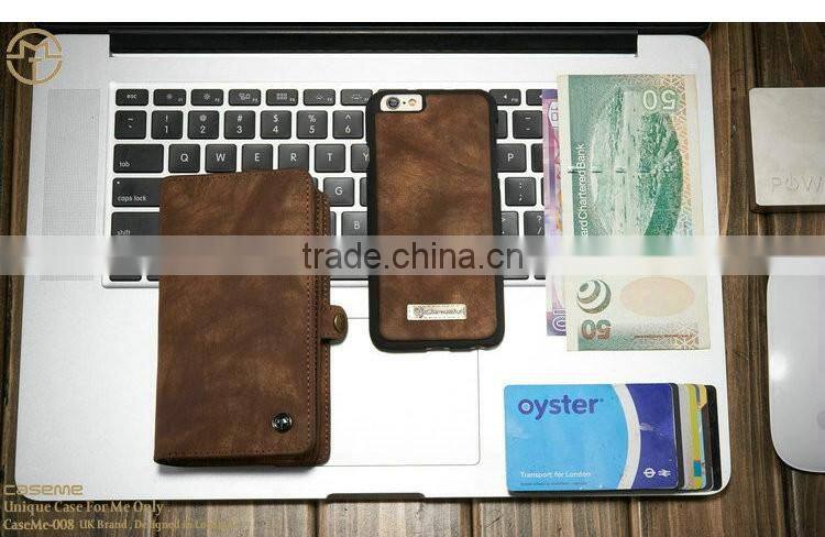 Wallet leather case for iphone 6, Multi-function case for iphone 6