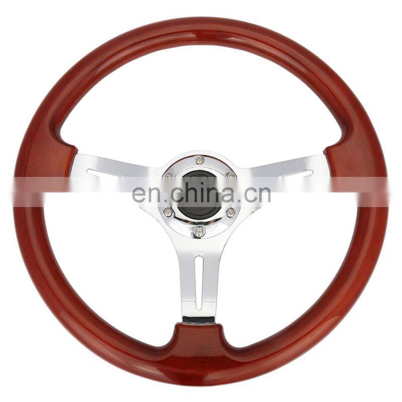 Racing car drift steering wheel black, JDM racing steering wheel