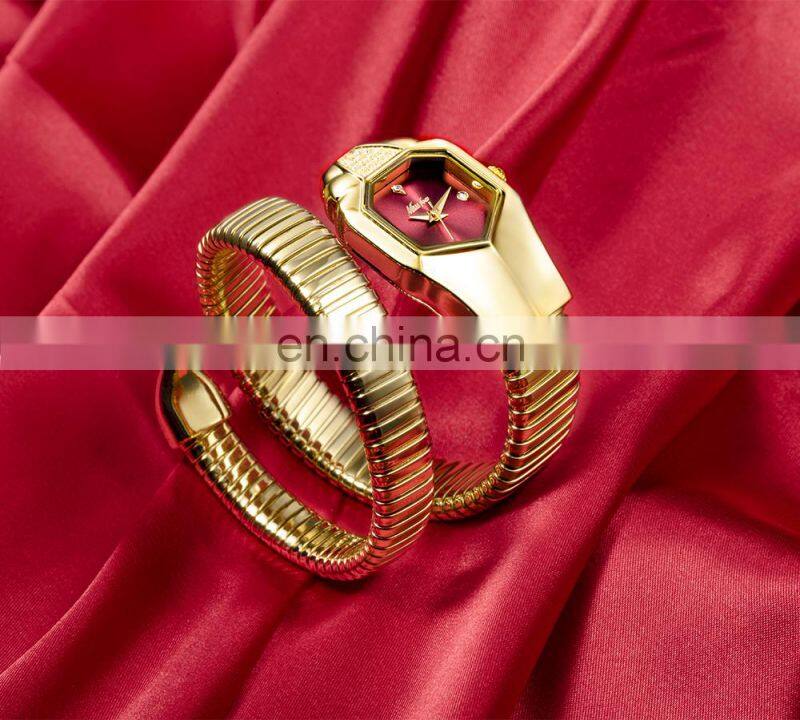 MissFox 2809 Iced Out Watch for women Luxury Brand Blue Dial Fashion quartz watches women