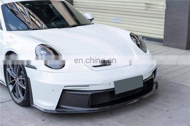 Runde GT3 For Porsche 992 Upgrade GT3 Body Kit Front Bumper Rear Bumper Hood Spoiler Exhaust Rear Engine Cover Side Skirts