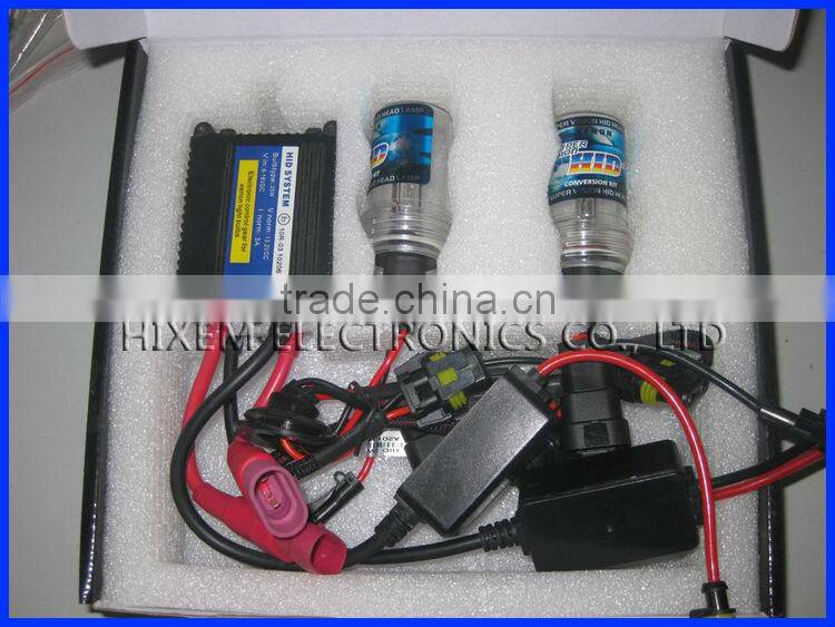 HID conversion kits, xenon kits with AC slim ballast 12V 35W HX35-37B, Less than 1% defective rate, with 1 year warranty