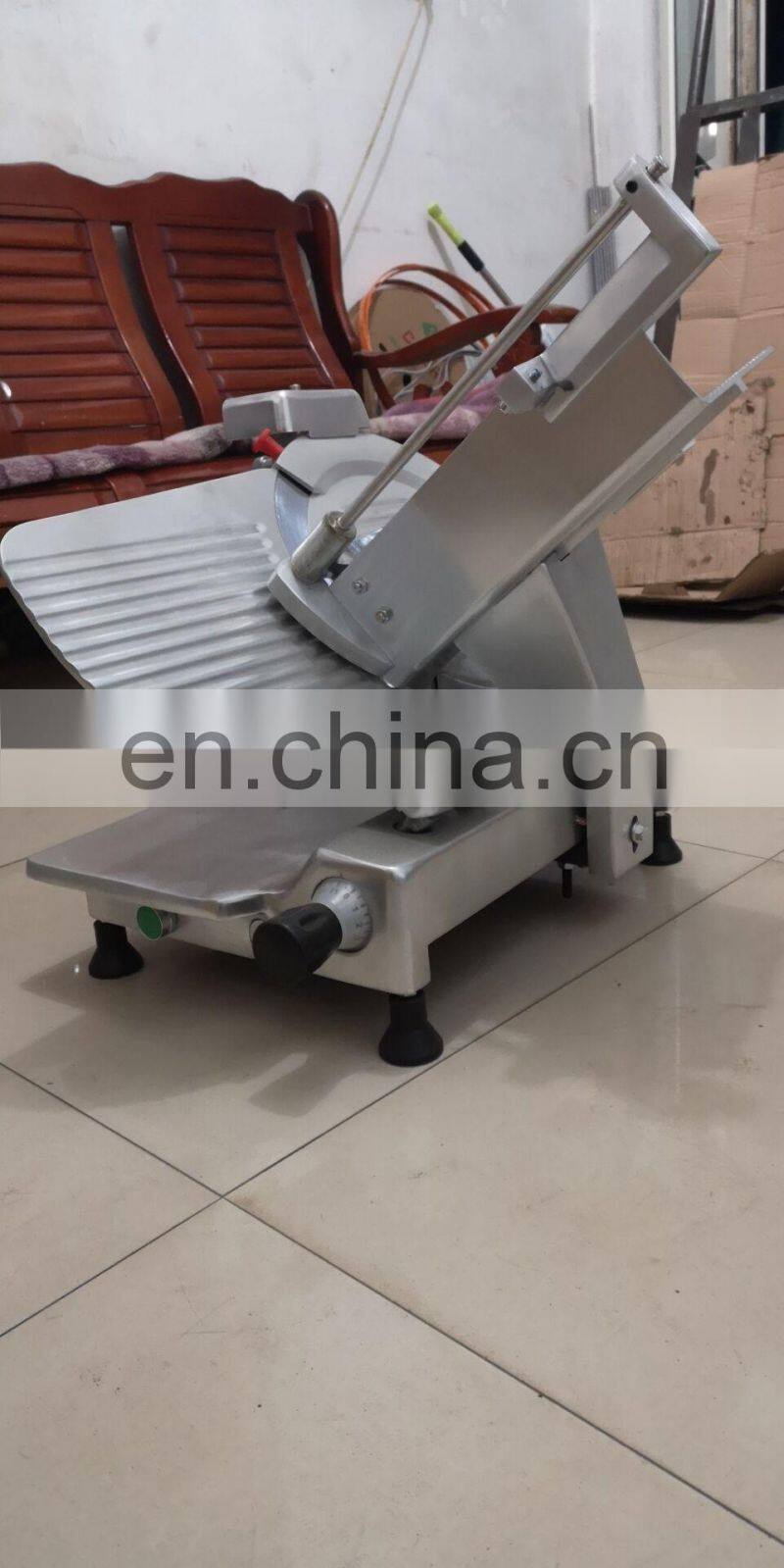 stainless steel frozen meat slicer