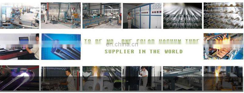 Three target large diameter solar vacuum tube for solar cooker