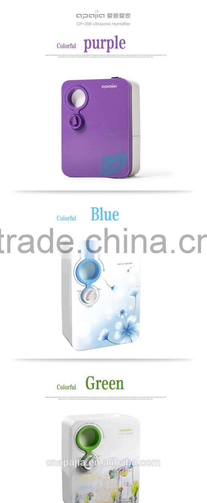 air purifier ionizer ultrasonic home humidifier