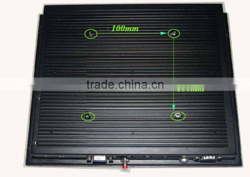 ODM 1G REM 10.4Inch Embedded all in One Fanless Mini PC Dual core touch screen Desktop Computer