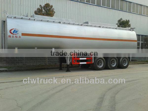 Cheap 30-50m3 fuel tanker trailer, 3 axle trailers for sale