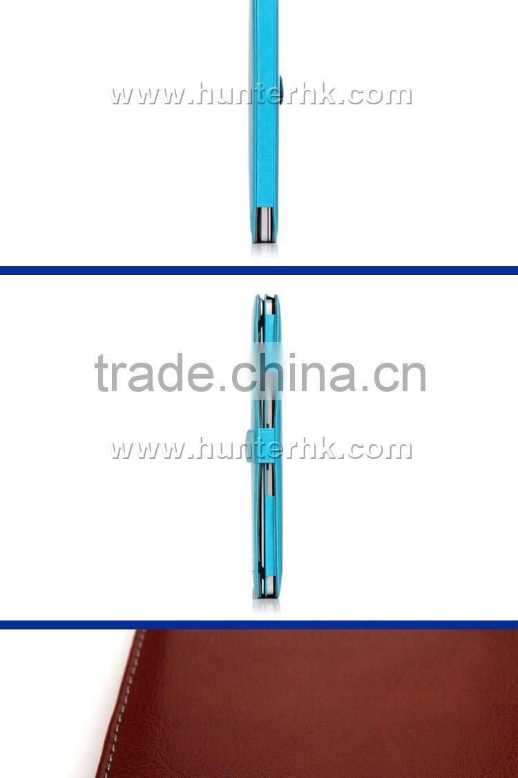 Turquoise PU Leather Sleeve Bag For Macbook Retina